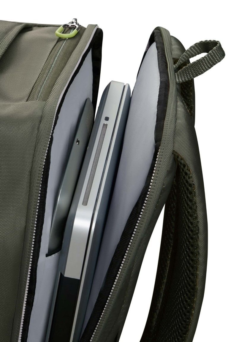 SAMSONITE GUARDIT CLASSY BP UNDERSEATER S, gunmetal green