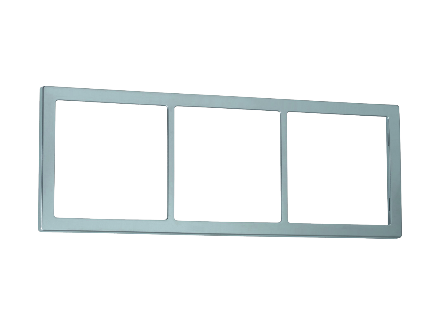 FAWO Abdeckrahmen silber, 3-fach