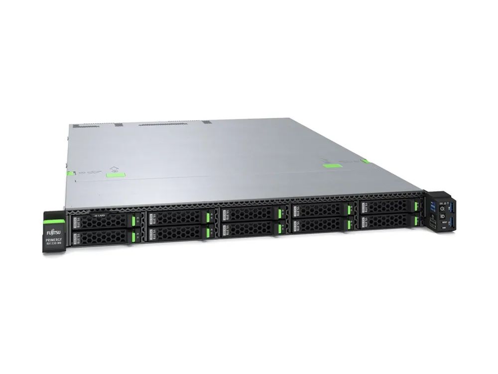 Fsas Technologies Fujitsu PRIMERGY RX1330 M6 - Server - Rack-Montage - 1U - 1-Weg - 1 x Xeon 6369P / 3.3 GHz - RAM 64 GB - SATA/SAS 6.4 cm (2.5")
