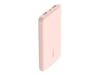 Belkin BoostCharge - Powerbank - 10000 mAh - 18 Watt - 3 Ausgabeanschlussstellen (24 pin USB-C, 2 x USB)