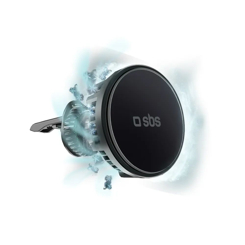 SBS MagSafe kompatible Autohalterung 15W, mit Kühlfunktion, für den Lüftungsschlitz