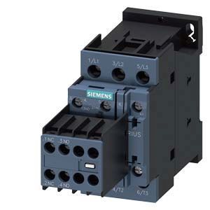 SIEMENS EP Schütz, AC-3, 17 A/7,5 kW/400V, 3-polig, AC 230V/50Hz, 2S+2Ö, Schraubanschluss