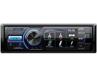 JVC KD-X561DBT - Schwarz - Blau - 1 DIN - 180 W - 16 W - AAC - FLAC - MP3 - WMA - BMP - JPEG - PNG