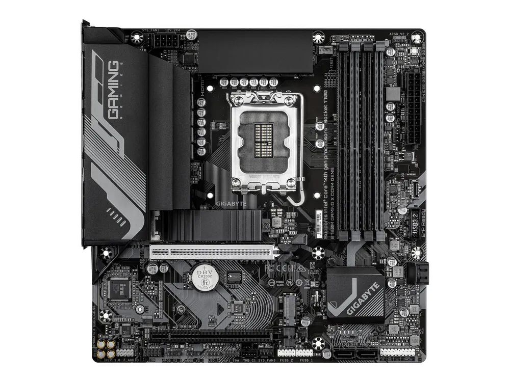 Gigabyte B760M Gaming X DDR4 GEN5 - Motherboard - micro ATX - LGA1700-Sockel - B760 Chipsatz - USB-C 3.2 Gen2, USB 3.2 Gen 1 - 2.5 Gigabit LAN - Onboard-Grafik (CPU erforderlich)