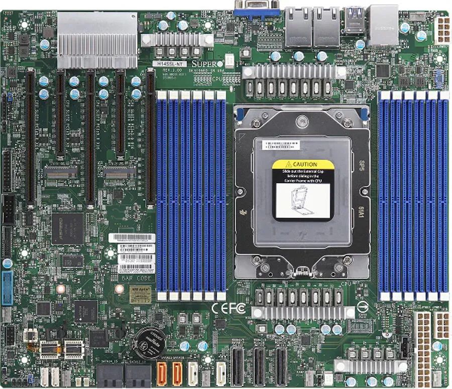 Supermicro H14SSL-NT - Motherboard - ATX - Socket