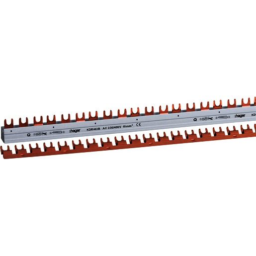 Hager PHASENSCHIENE 4P 63A TEILBAR / HAGER KDR463B