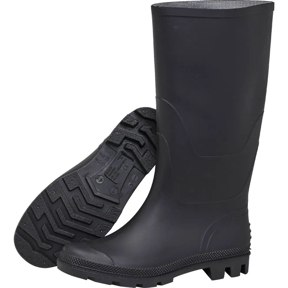 GEBOL Gummistiefel Basic aus PVC Farbe schwarz 46