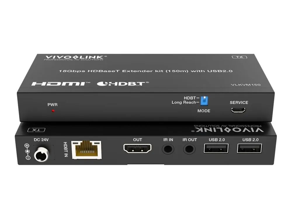 VivoLink Extender Kit - KVM-Extender - HDBaseT