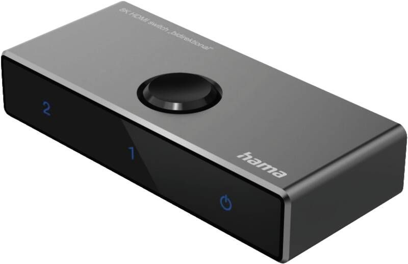 Hama 8K-HDMI™-Switch "bidirectional", 1 In 2 Out/2 In 1 Out