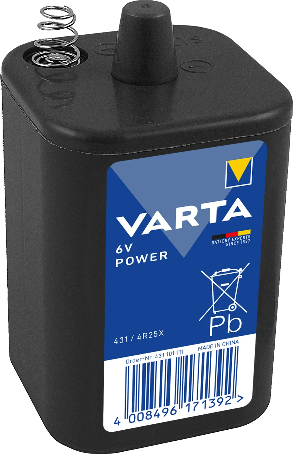 VARTA PROFESSIONAL 431 Zink-Kohle 4R25X Lantern Battery