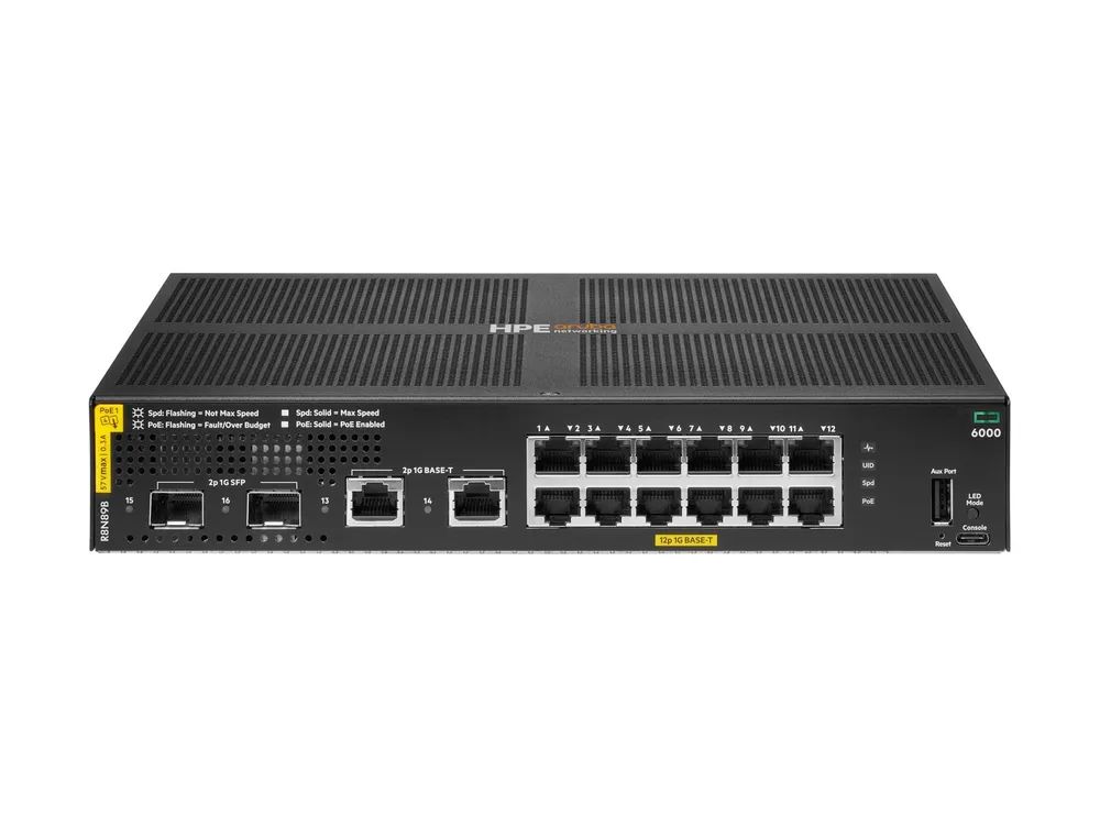 HPE ANW 6000 12G CL4 2F 139W Sw EU en - Switch