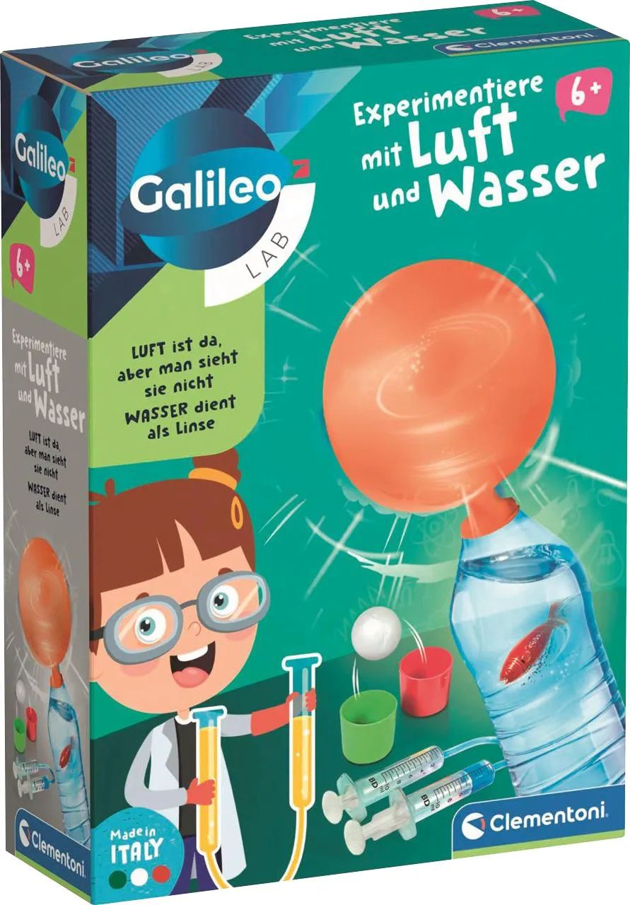 Clementoni GmbH Experimentiere mit Luft und Wasser