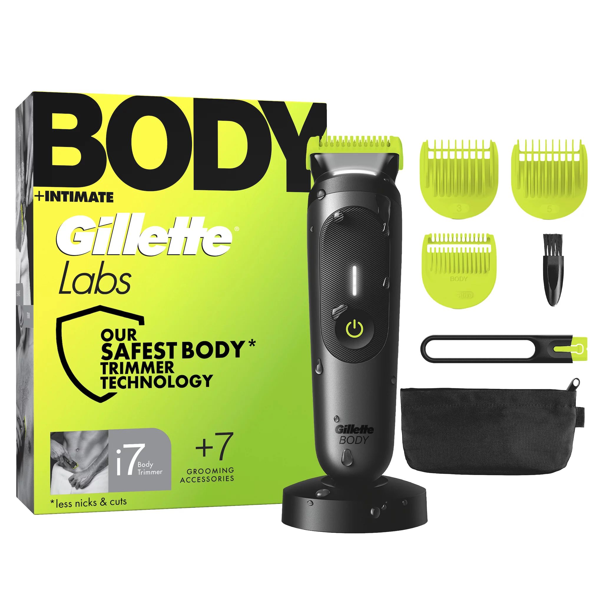 Gillette Labs Body + Intimate Trimmer i7