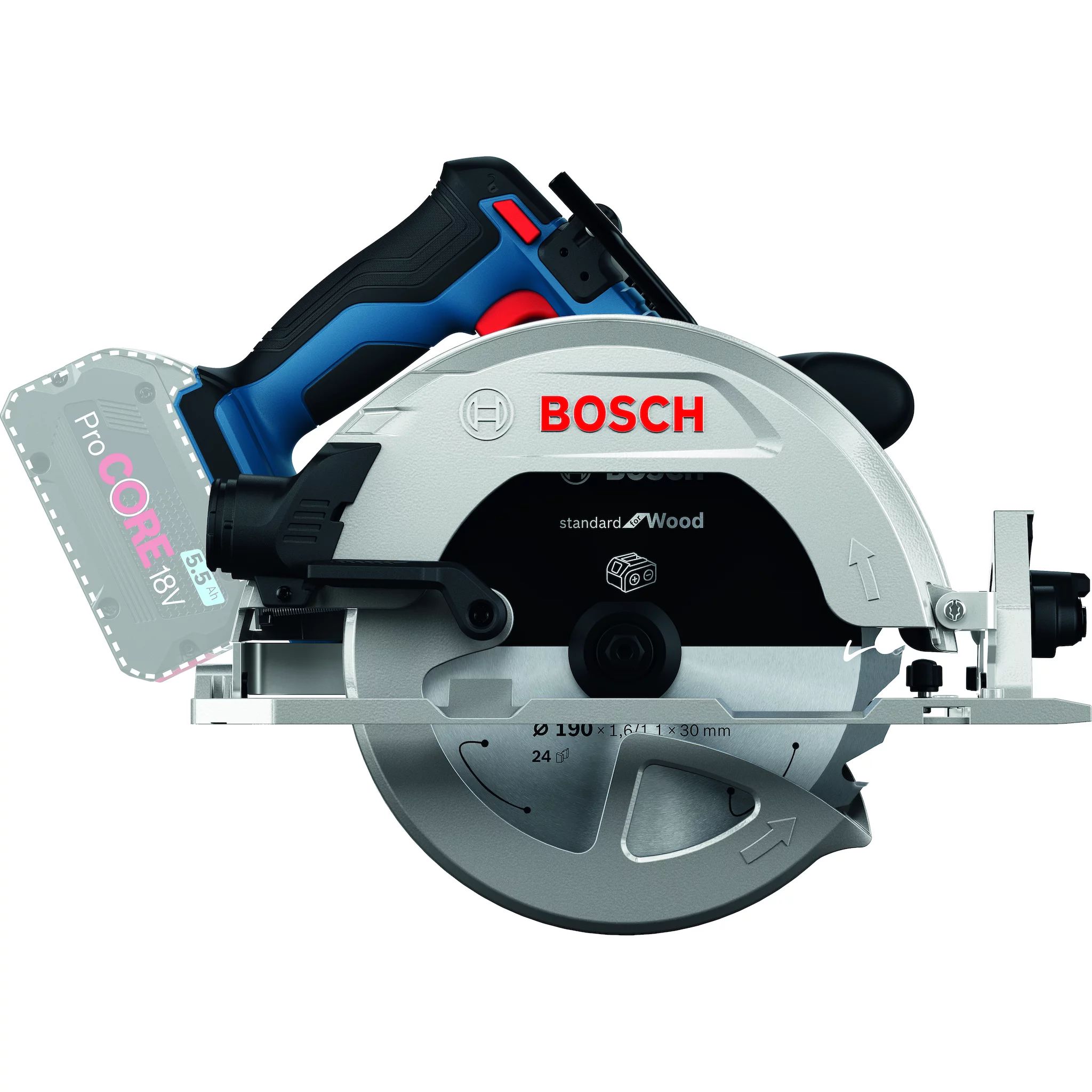 Bosch GKS 18V-68-2 Akku-Kreissäge solo