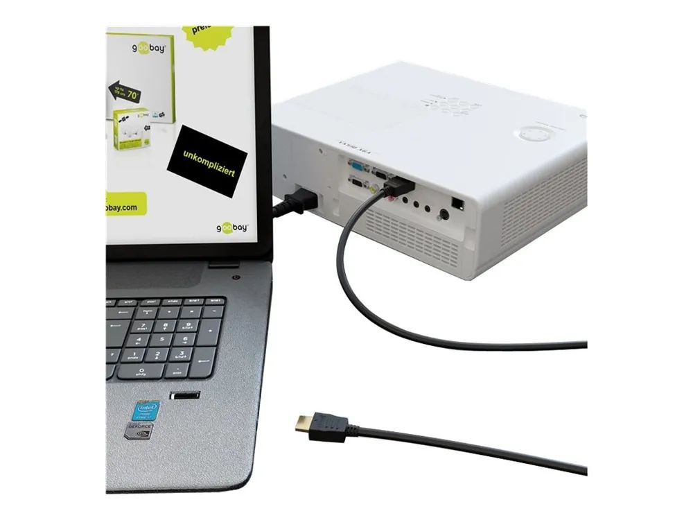 Goobay Highspeed - HDMI-Kabel mit Ethernet