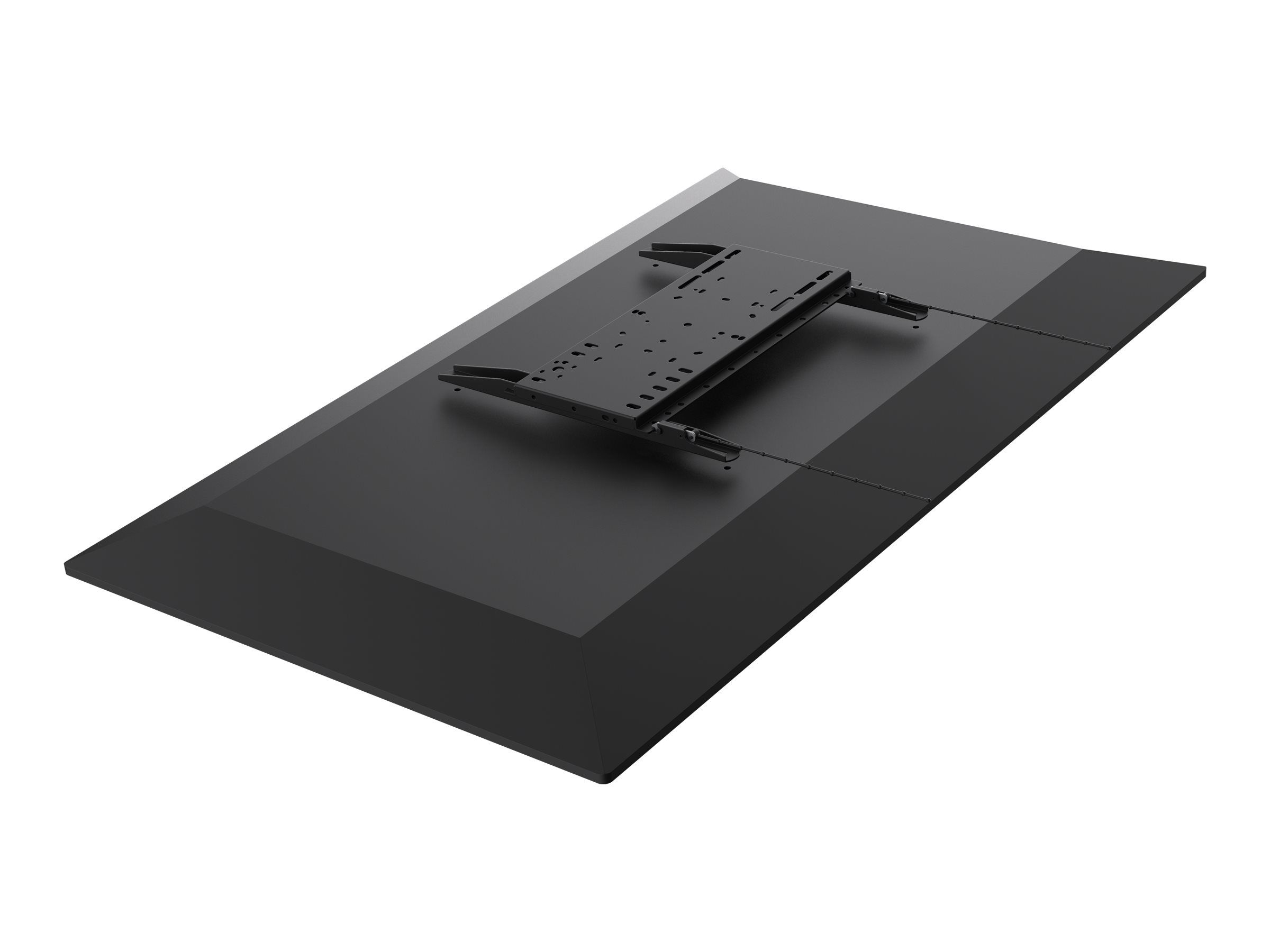 Vision VFM-W4X4 - Heavy Duty - Klammer - für Media Player / LCD-Display - kaltgewalzter Stahl - Schwarz - Bildschirmgröße: 94-177.8 cm (37"-70")