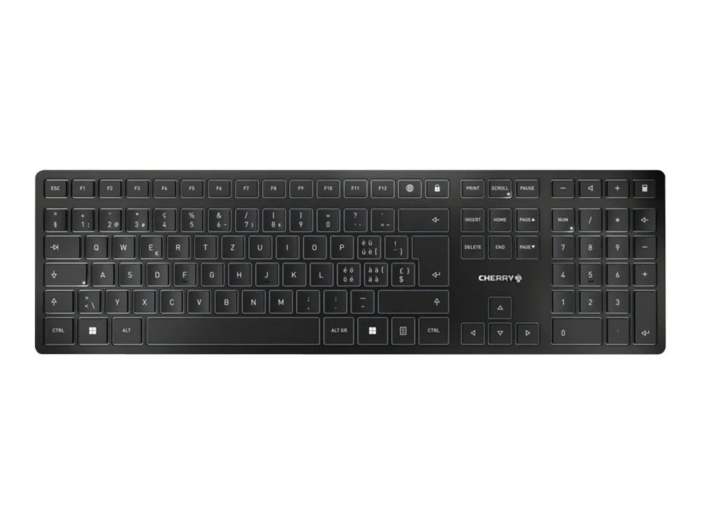 Cherry KW 9100 SLIM - Tastatur - kabellos - 2.4