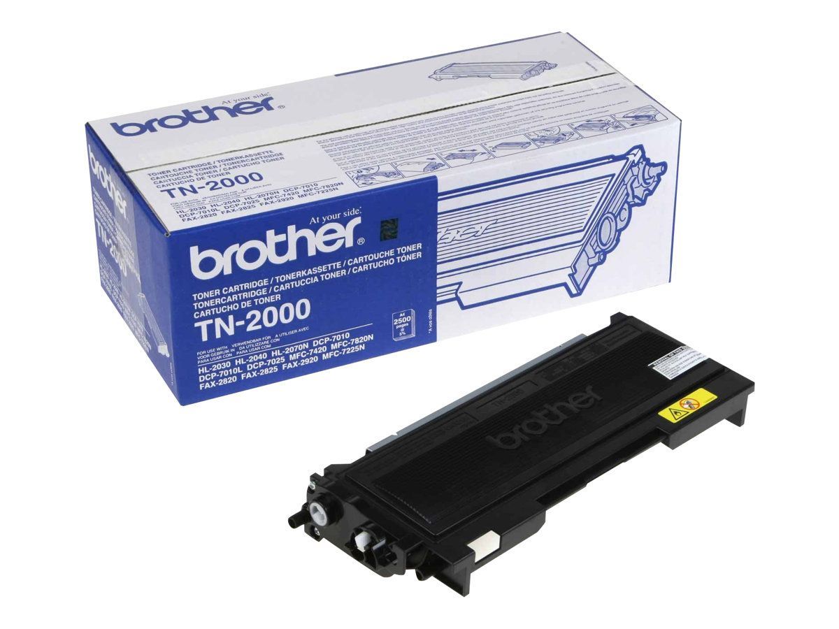 Brother TN2000 - Schwarz - Original - Tonerpatrone Open-Box