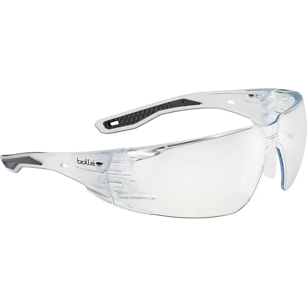 BOLLÉ Schutzbrille Sichtscheibe klar, Rahmen clear translucent black