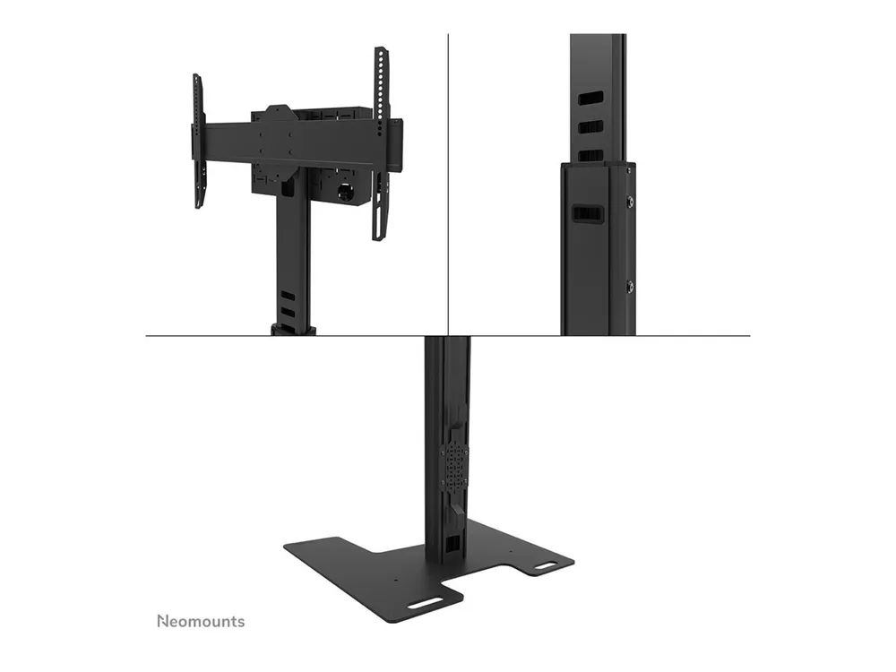 Neomounts FL45S-825BL1 - Aufstellung - fest - für Flachbildschirm - verriegelbar - Stahl - Schwarz - Bildschirmgröße: 93.98 - 190.5 cm (37"-75")