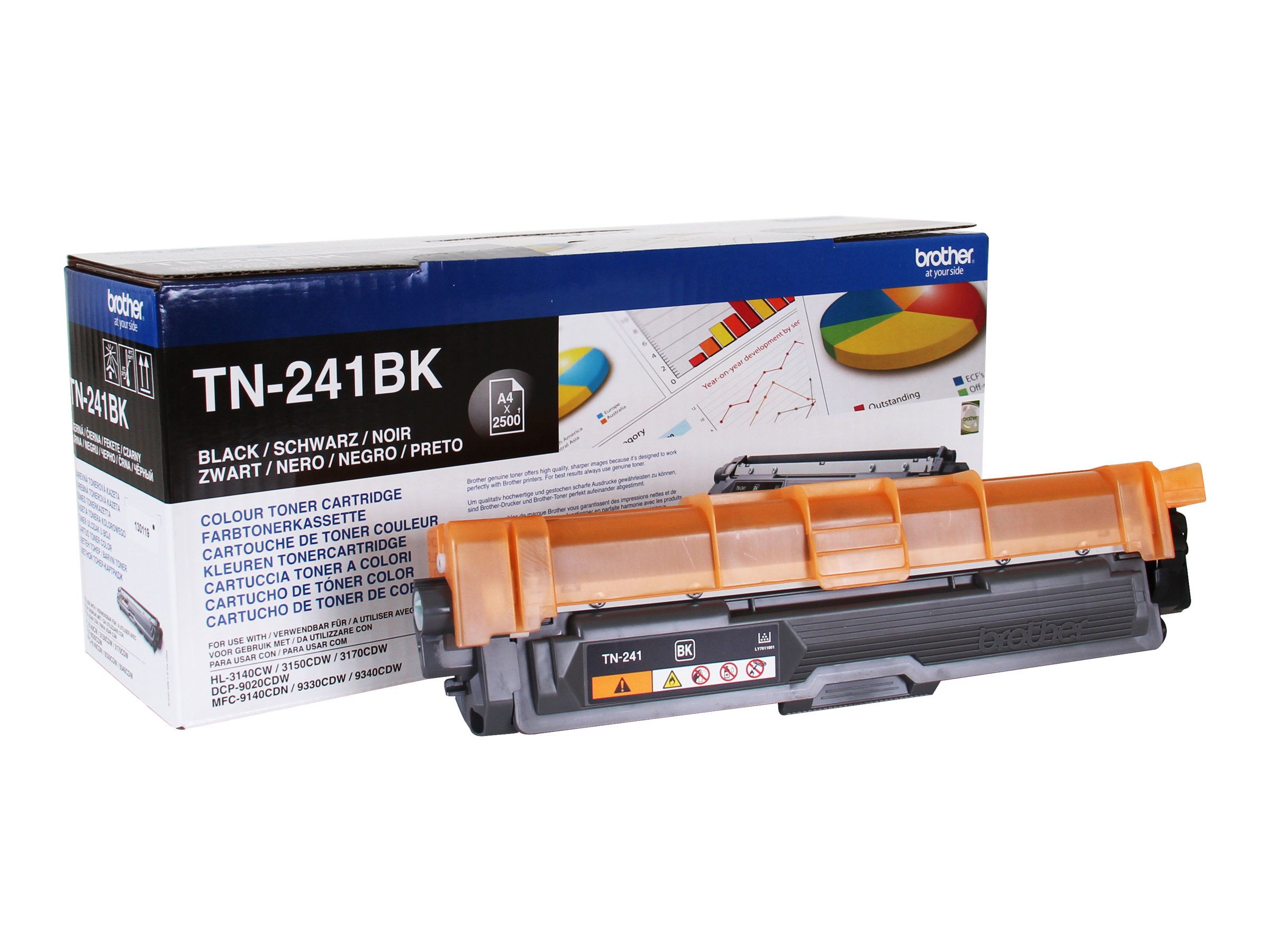 Brother TN241BK - 2er-Pack - Schwarz - original