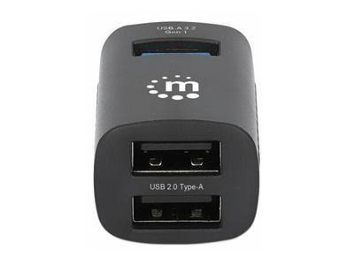 Manhattan Hub - 1 x USB 3.2 Gen 1 + 2 x USB 2.0