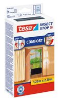 Tesa Fliegengitter Comfort Klett für Tuer weiß
