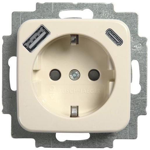 Busch-Jaeger SI SCHUKO/2XUSB-STD A+C WS / BUSCH 20 EUCB2USBAC-212 2CKA002011A6295