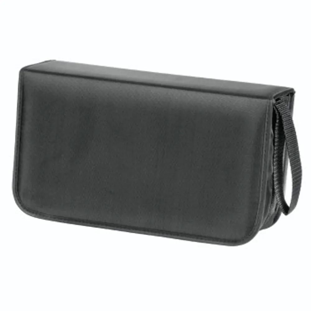 Hama CD-/DVD-/Blu-ray-Tasche 120, Schwarz