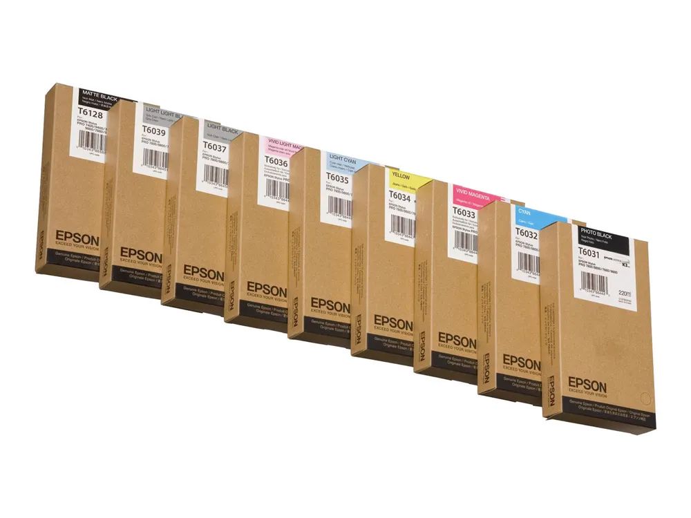 Epson T6035 - 220 ml - hell Cyan - original