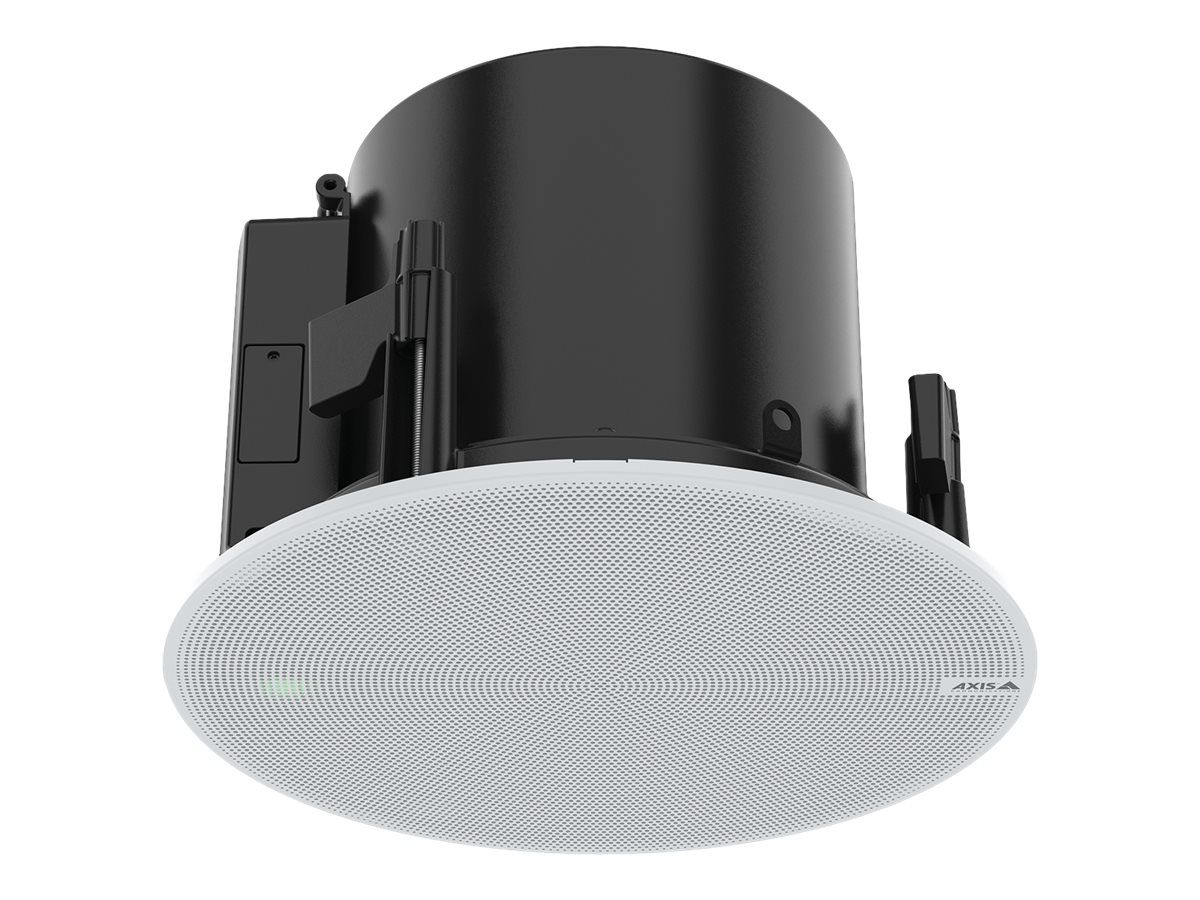 Axis C1211-E - IP Lautsprecher - für PA-System - Ethernet, Fast Ethernet, PoE - App-gesteuert - koaxial (Grill Farbe - RAL 9010)