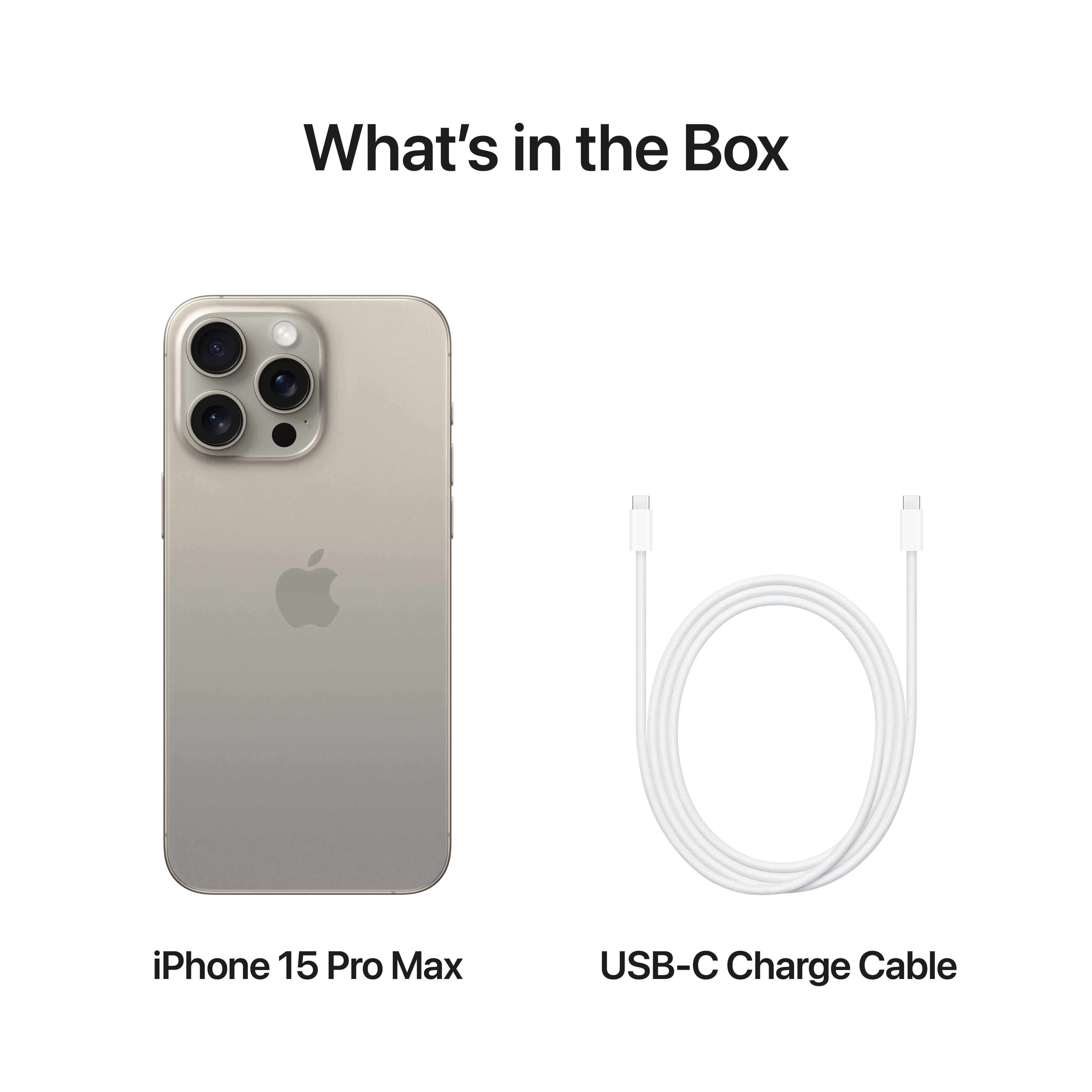 Apple iPhone 15 Pro Max 256GB, Natural Titanium