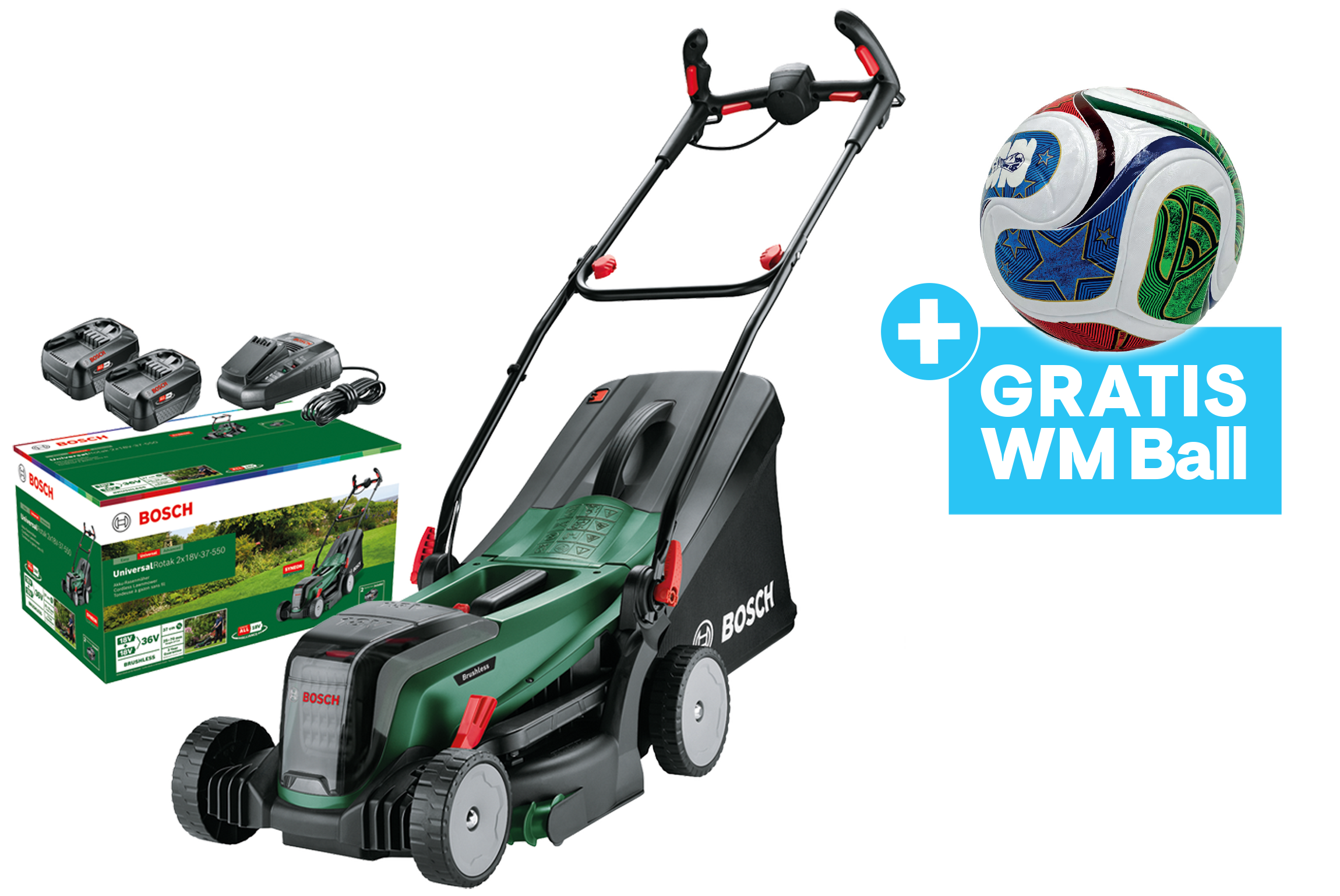 Bosch UniversalRotak 2x18V-37-550