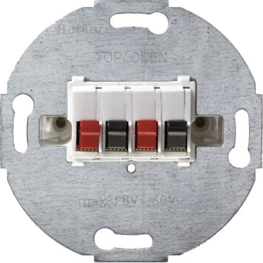 Berker STEREO-LAUTSPR.-ANSCHLUßDOSE / BERKER 457309 PWS 457309