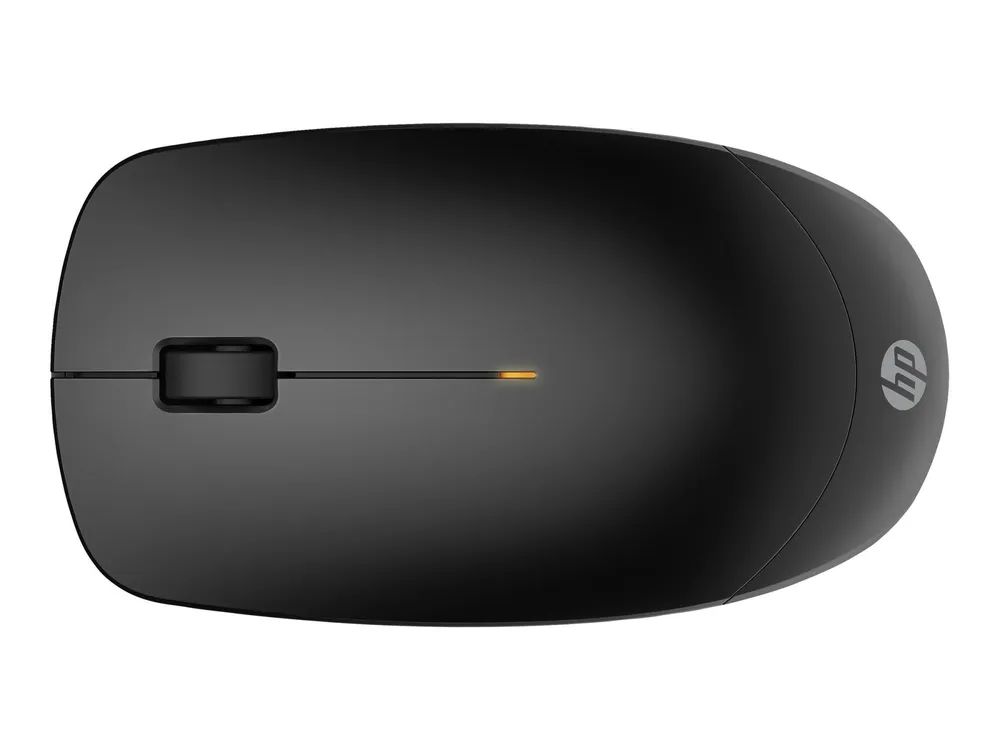 HP 230 Slim - Maus - optisch - 3 Tasten - kabellos - 2.4 GHz - kabelloser Empfänger (USB)