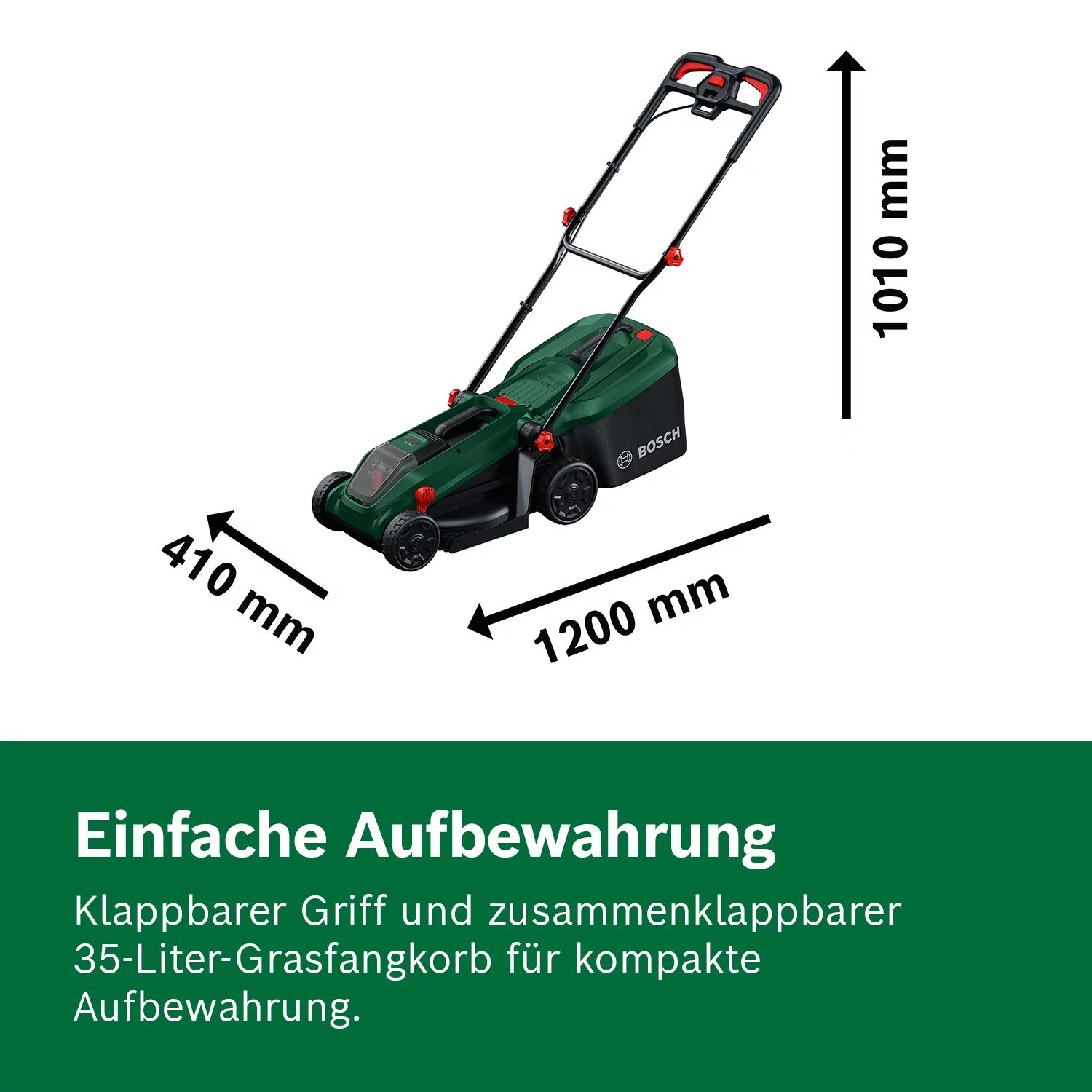 Bosch Rotak 18V-32 Akku-Rasenmäher solo