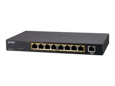 Planet GSD-908HP - Switch - 8 x 10/100/1000 (PoE+)