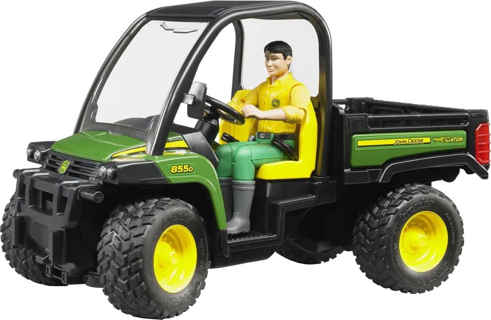 Bruder John Deere Gator XUV 855D with driver - 4 Jahr(e) - ABS Synthetik - Mehrfarbig