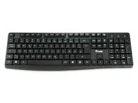 Equip Kabelgebundene USB Tastatur - Volle Größe (100%) - Kabelgebunden - USB - QWERTY - Schwarz