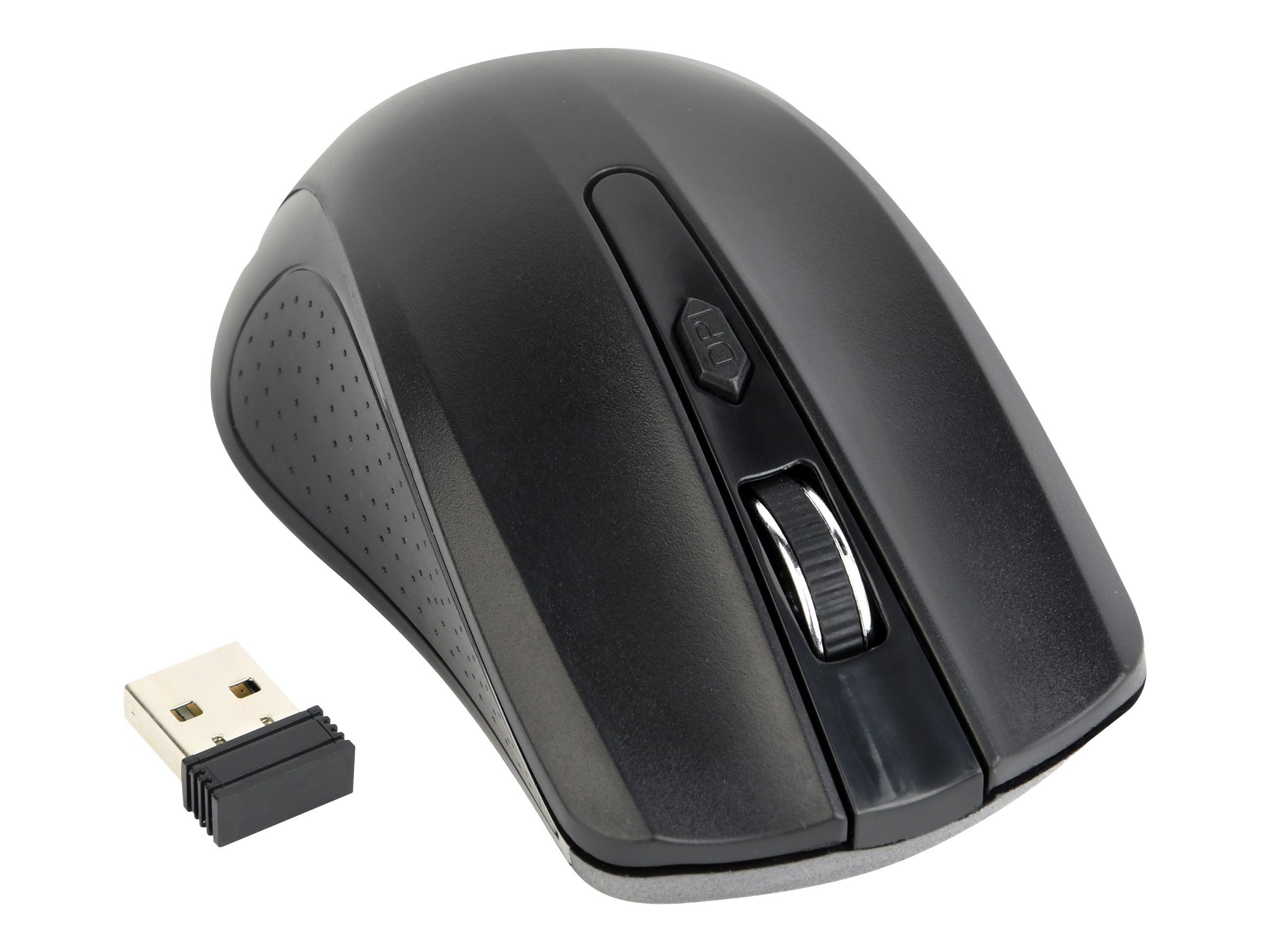Gembird MUSW-4B-04 - Maus - optisch - 4 Tasten - kabellos - 2.4 GHz - kabelloser Empfänger (USB)