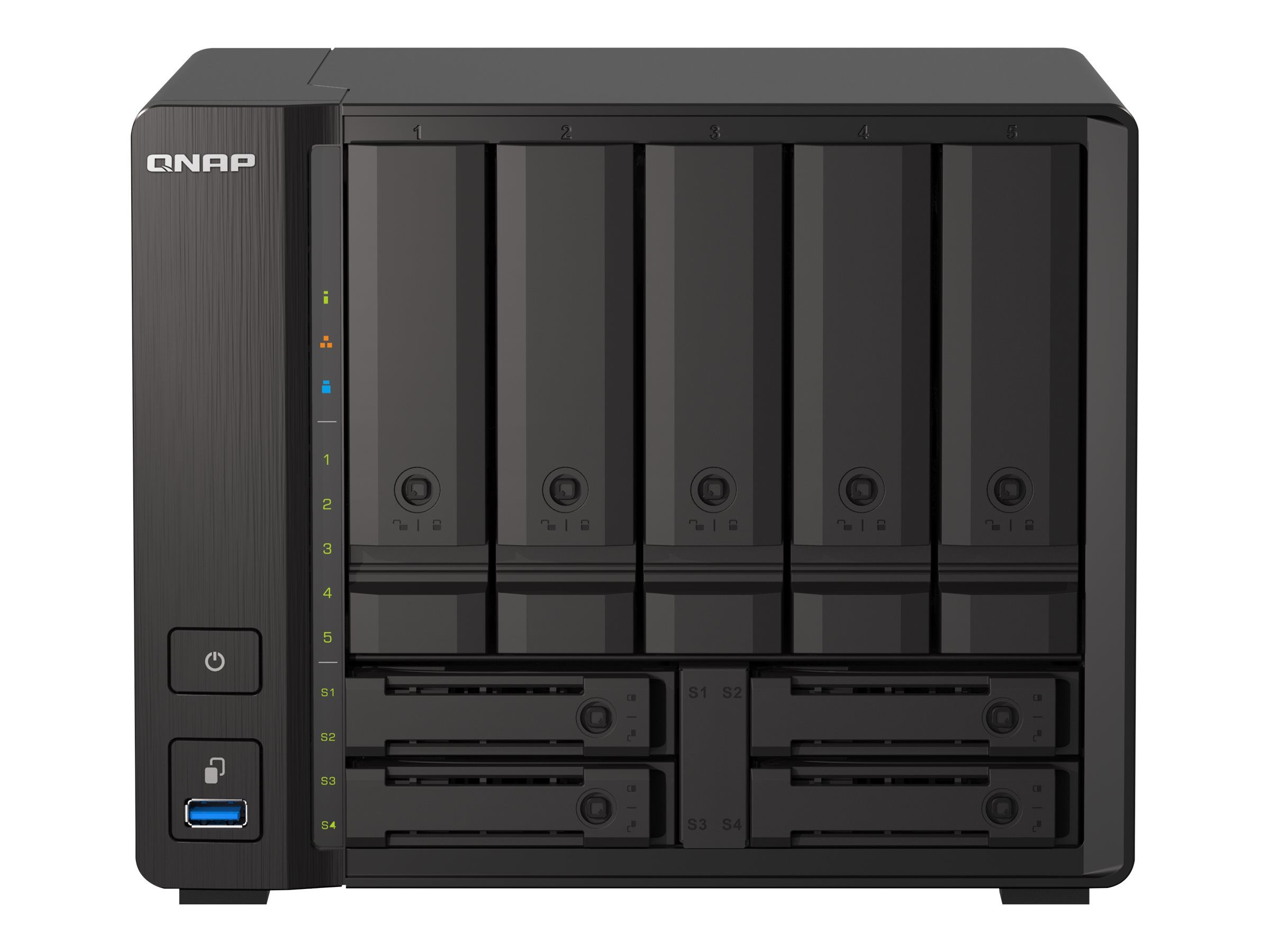 QNAP TS-H973AX-32G - NAS-Server - 9 Schächte