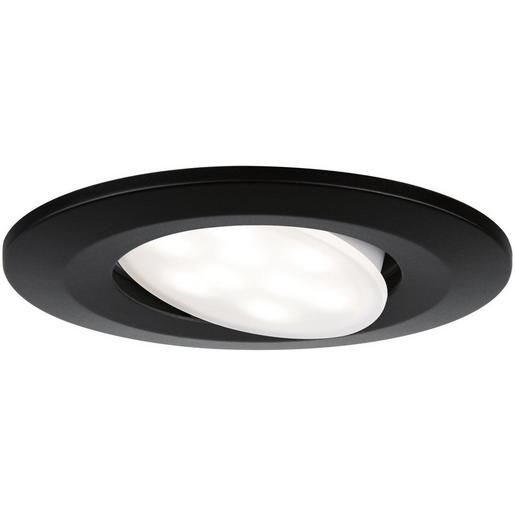 Paulmann EINBAUSET LED 1X680LM 4000K / PAULMA CALLA IP65 SCHW-MT 92461