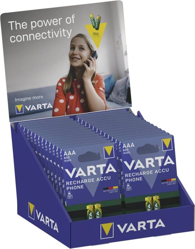 Varta Thekendisplay PHONE Power Accu Micro T398 26-er