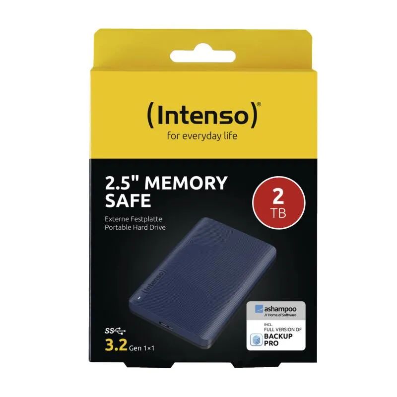 Intenso externe Festplatte 2,5‘‘ 2TB Memory Safe