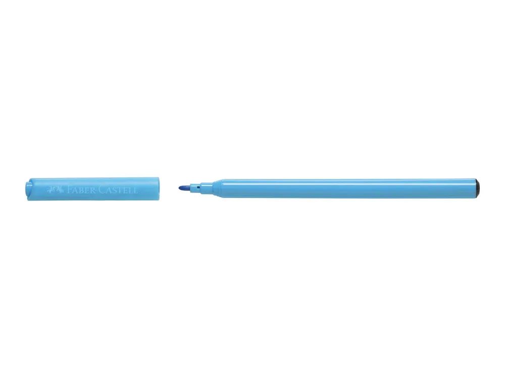 FABER-CASTELL CASTLE - Filzstift - verschiedene Farben (Packung mit 12)