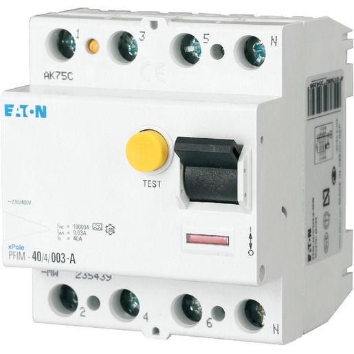 Eaton FI-SCHALTER PULSSTROMSENSITIV / EATON PFIM-40/4/01-A-MW 235440