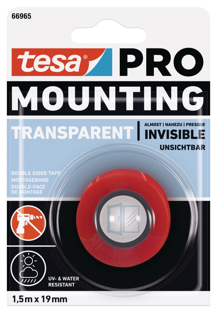 tesa® PRO Mounting transparent 150-19