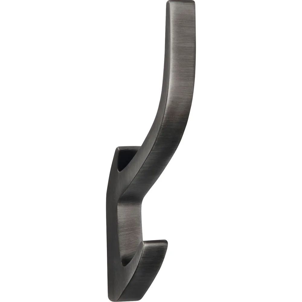 Siro Huthaken Salina Breite 15 mm, Höhe 150 mm, ZN eisenfärbig gebürstet matt