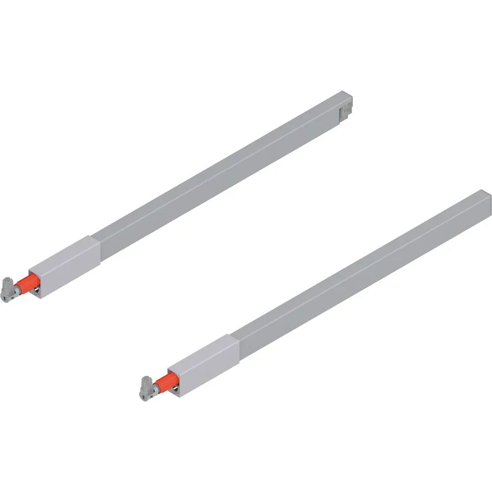 BLUM TANDEMBOX antaro Längsreling Set, NL 450, grau RAL 9006