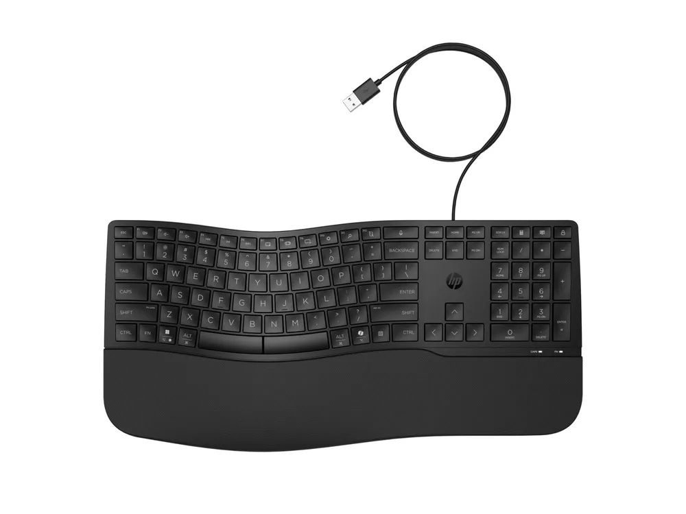 HP 480 Comfort - Tastatur - 3-Zonen-Layout, Multi-Device